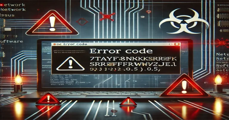 error code 7tayf8ynkbsrdfjrwf2jei.0.5