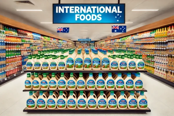 is ranch dressing available in the australia