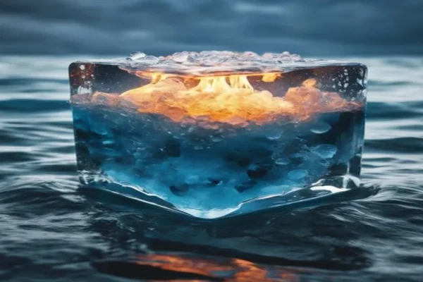 what gas causes ice not to form